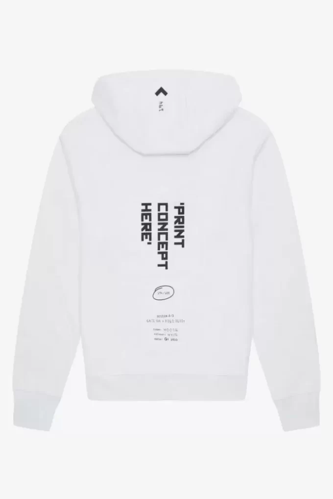 Sweat à capuche imprimé pour homme