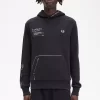 Sweat à capuche imprimé pour homme