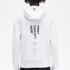 Sweat à capuche imprimé pour homme