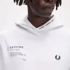 Sweat à capuche imprimé pour homme