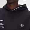 Sweat à capuche imprimé pour homme
