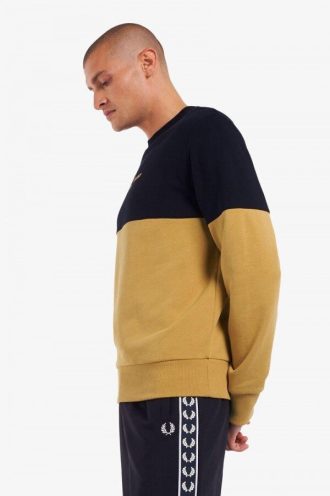 Sweat-shirts à blocs de couleurs