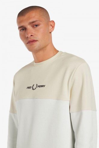 Sweat-shirts à blocs de couleurs