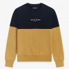Sweat-shirts à blocs de couleurs