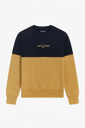 Sweat-shirts à blocs de couleurs