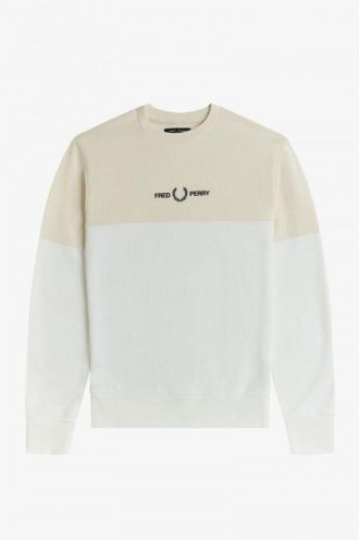 Sweat-shirts à blocs de couleurs