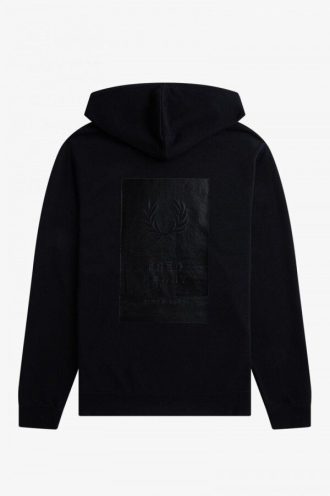 Sweat-shirts à capuche avec patch imprimé