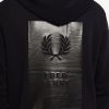 Sweat-shirts à capuche avec patch imprimé
