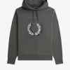 Sweat-shirts à capuche pour homme avec motif couronne de laurier