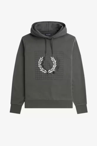 Sweat-shirts à capuche pour homme avec motif couronne de laurier