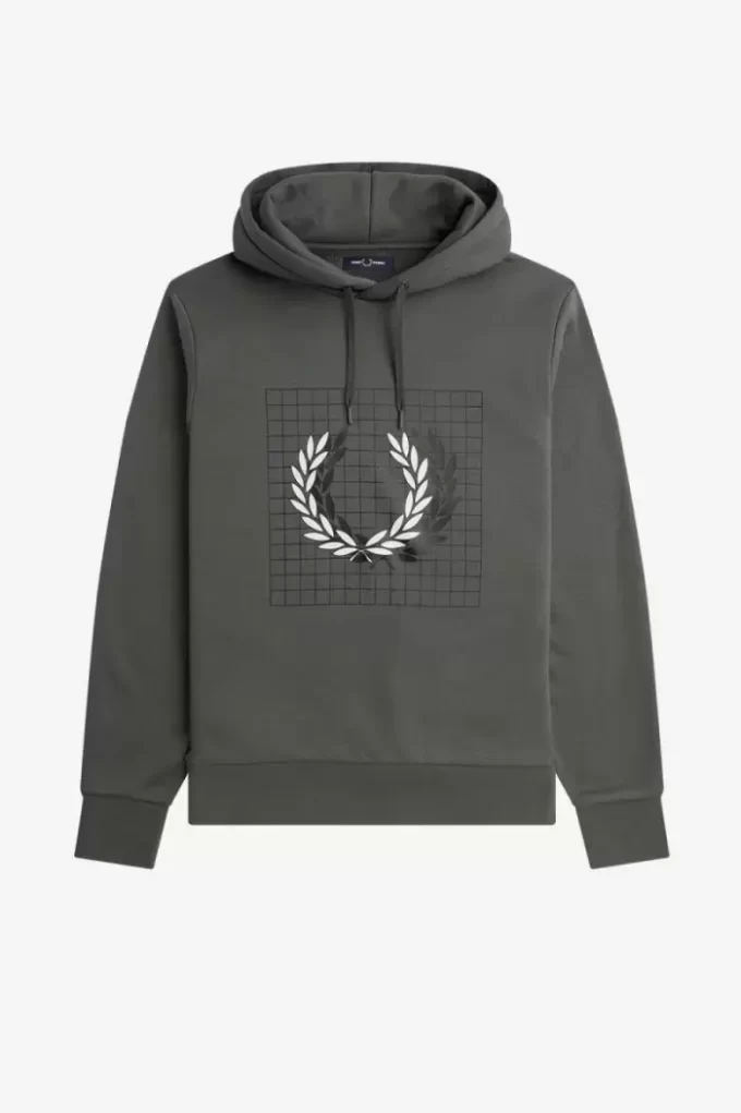 Sweat-shirts à capuche pour homme avec motif couronne de laurier