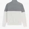 Sweat-shirts à demi-fermeture éclair et blocs de couleurs