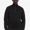 Sweat-shirts à demi-zip avec bande ton sur ton