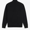 Sweat-shirts à demi-zip avec bande ton sur ton