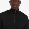 Sweat-shirts à demi-zip avec bande ton sur ton