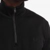 Sweat-shirts à demi-zip avec bande ton sur ton