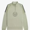 Sweat-shirts demi-zippés Circle Branding pour homme