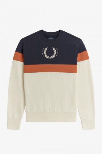 Sweat-shirts imprimés à blocs de couleurs