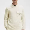 Sweat-shirts à manches longues et à revers bouclé pour homme