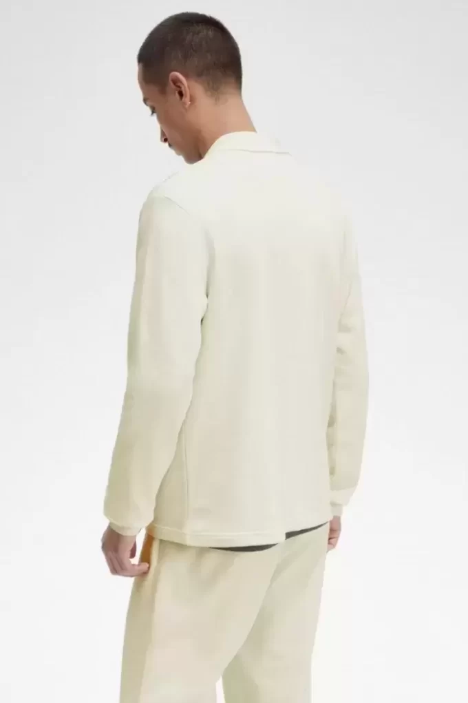 Sweat-shirts à manches longues et à revers bouclé pour homme