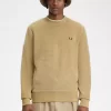 Sweat-shirts ras du cou en tissu éponge pour homme