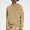 Sweat-shirts ras du cou en tissu éponge pour homme