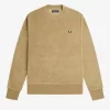 Sweat-shirts ras du cou en tissu éponge pour homme