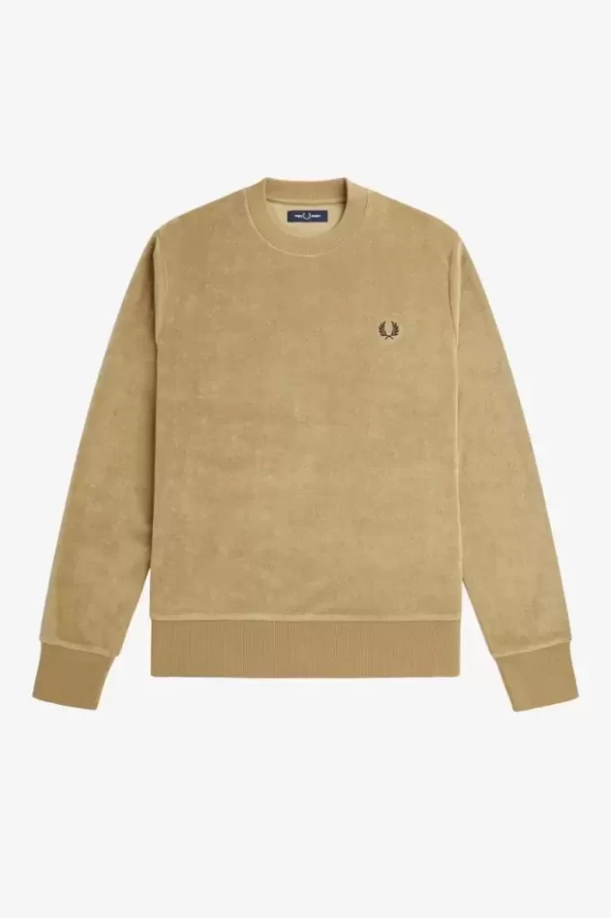 Sweat-shirts ras du cou en tissu éponge pour homme