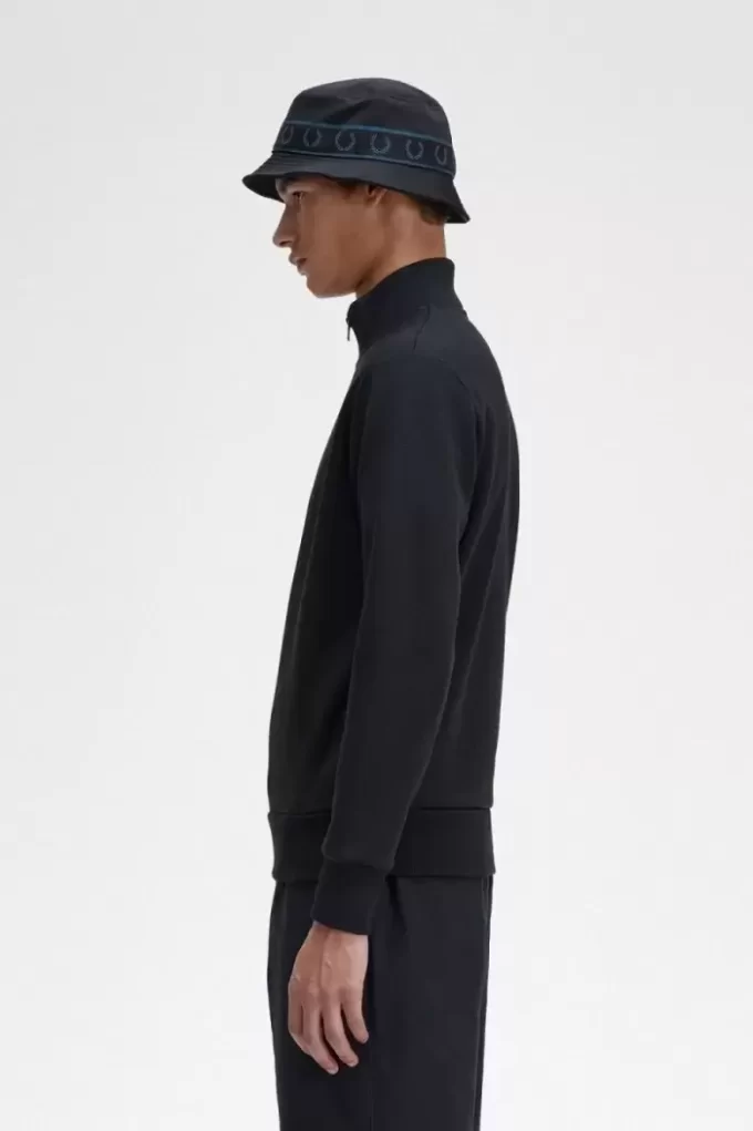 Sweats brodés à demi-zip pour hommes