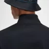 Sweats brodés à demi-zip pour hommes