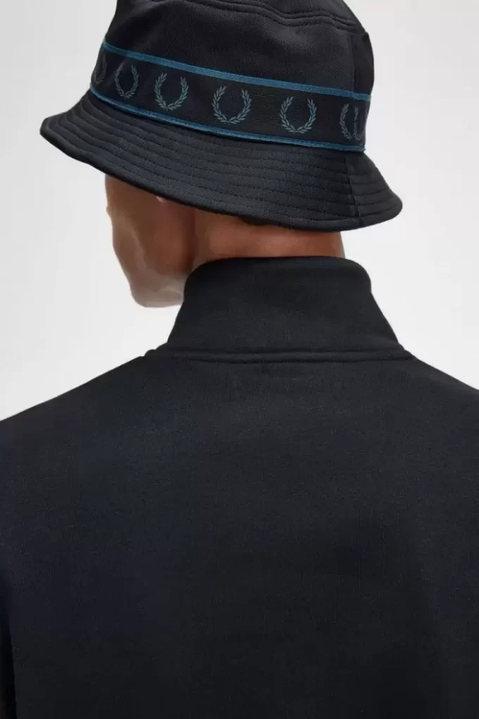 Sweats brodés à demi-zip pour hommes