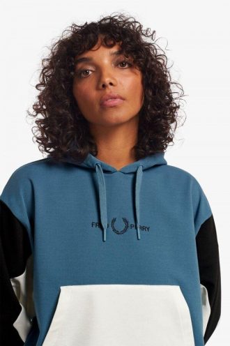 Sweats à capuche à blocs de couleurs
