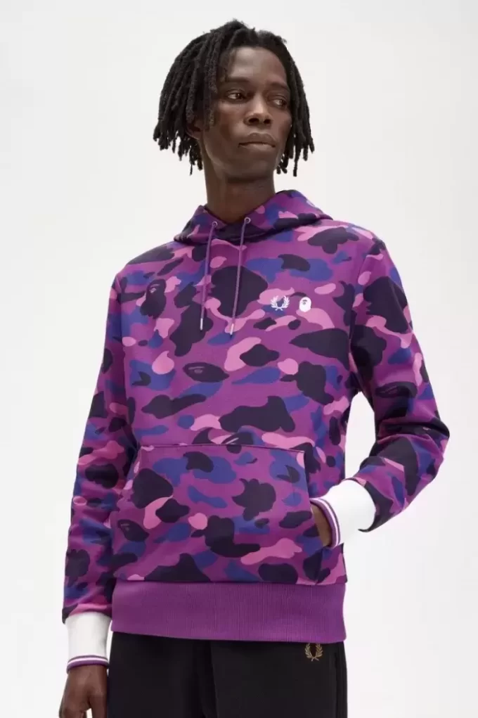 Sweats à capuche camouflage pour hommes