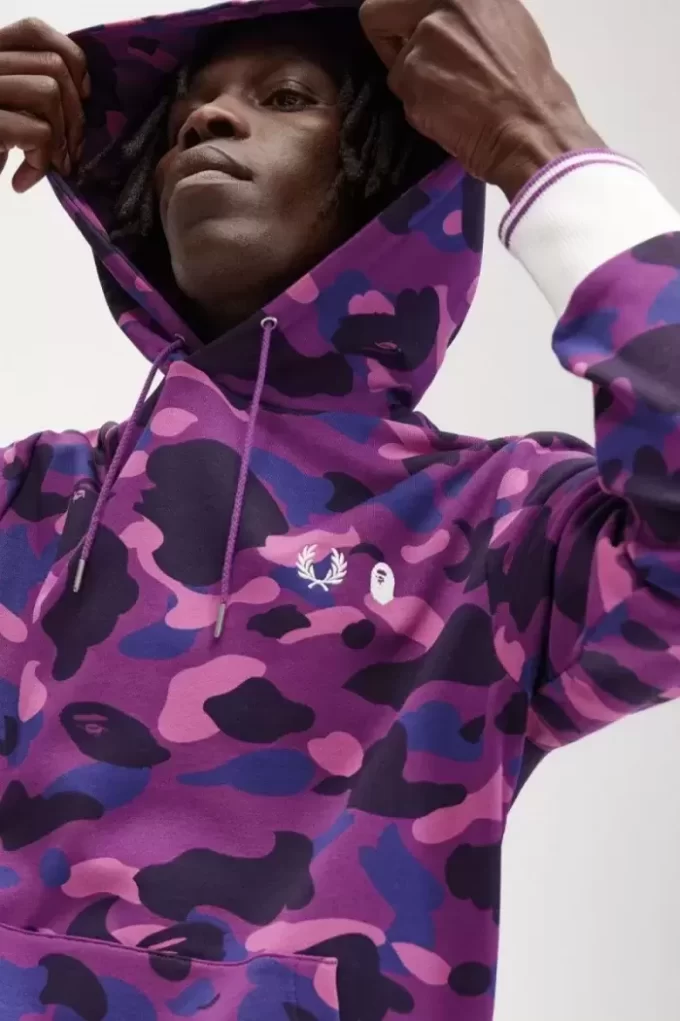 Sweats à capuche camouflage pour hommes