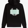 Sweats à capuche à imprimé couronne de laurier