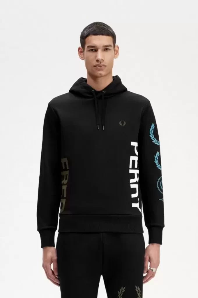 Sweats à capuche pour hommes avec marquage graphique