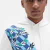 Sweats à capuche pour hommes à imprimé couronne de laurier