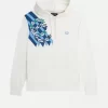 Sweats à capuche pour hommes à imprimé couronne de laurier