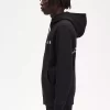 Sweats à capuche zippés contrastés pour hommes