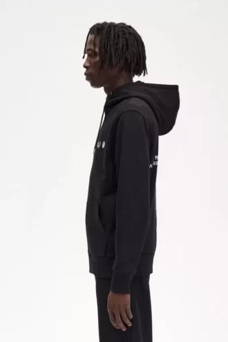 Sweats à capuche zippés contrastés pour hommes