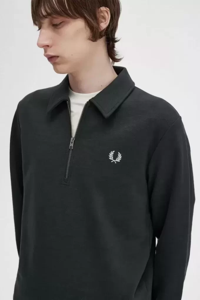 Sweats à col zippé pour hommes
