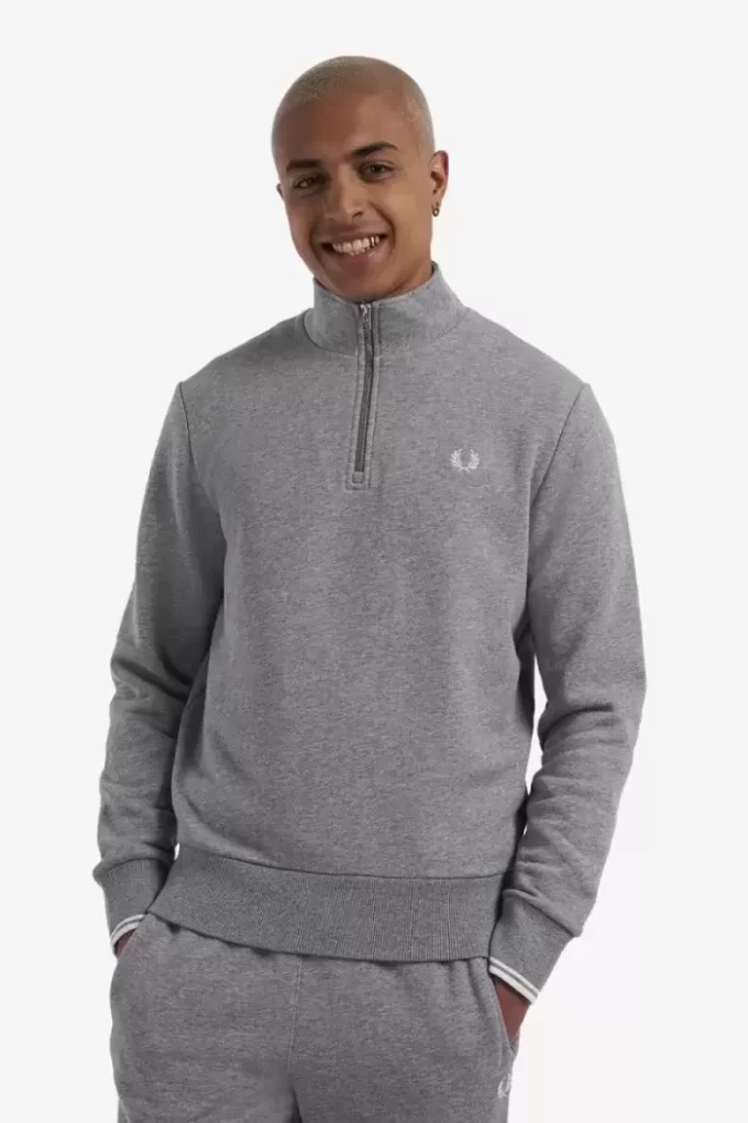 Sweats à demi-fermeture éclair pour hommes