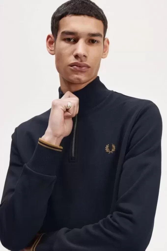 Sweats à demi-fermeture éclair pour hommes