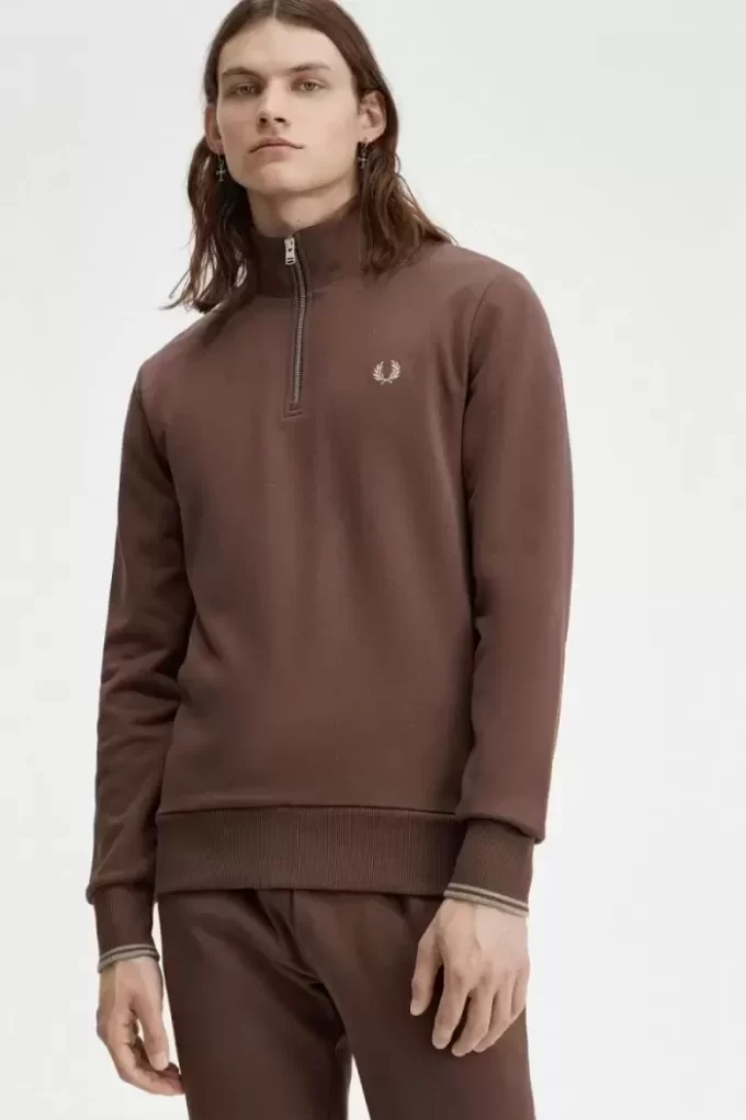 Sweats à demi-fermeture éclair pour hommes