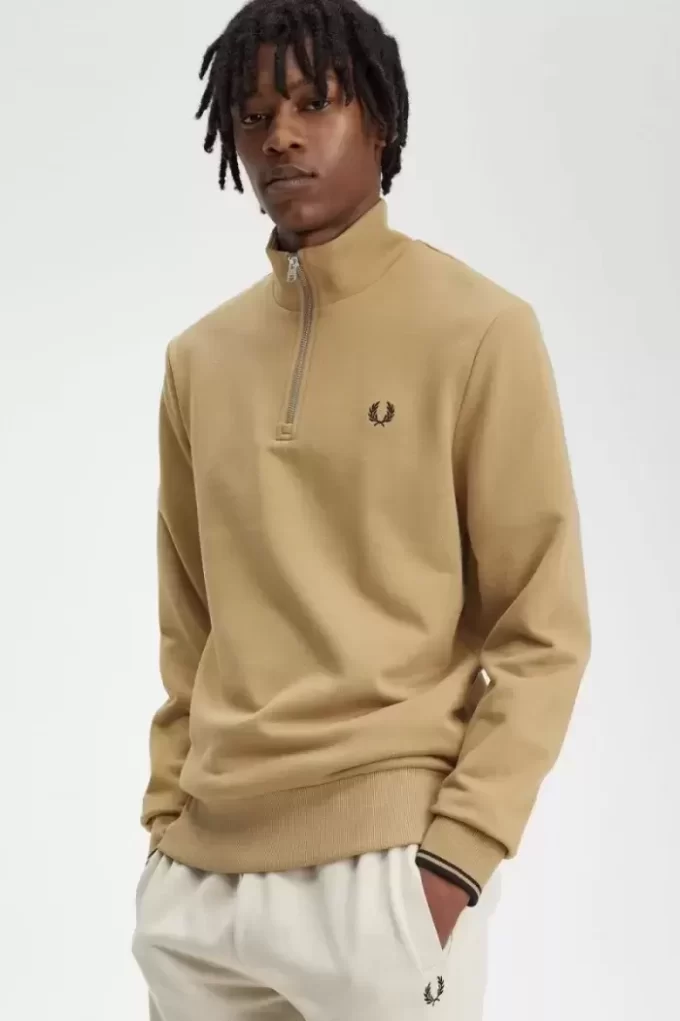 Sweats à demi-fermeture éclair pour hommes