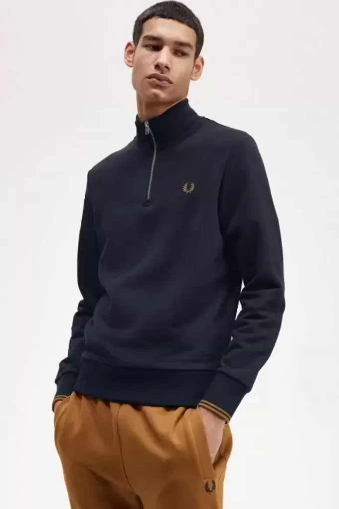 Sweats à demi-fermeture éclair pour hommes