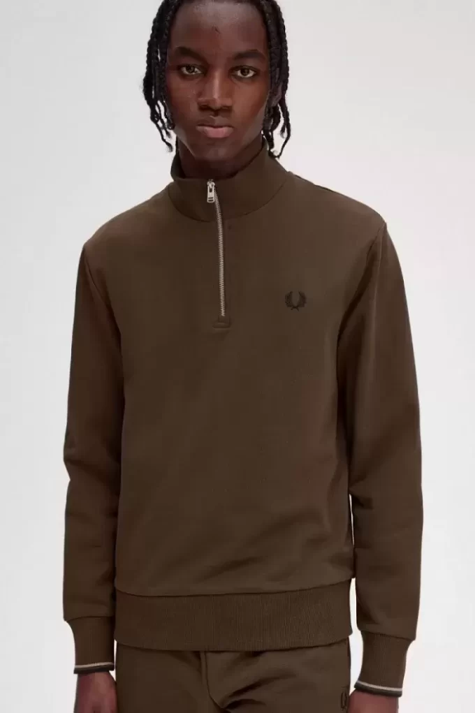 Sweats à demi-fermeture éclair pour hommes