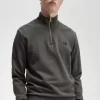 Sweats à demi-fermeture éclair pour hommes