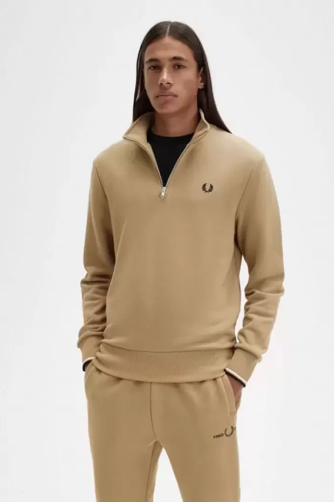 Sweats à demi-fermeture éclair pour hommes