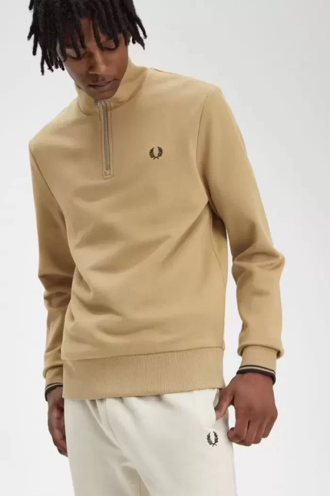 Sweats à demi-fermeture éclair pour hommes